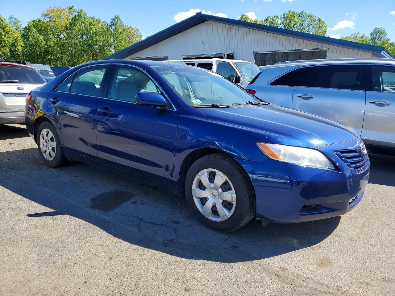 2007 Toyota Camry Le Blue vin: 4T1BE46K47U100269
