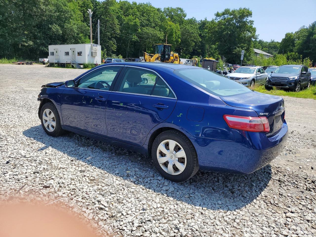 2007 Toyota Camry Le Blue vin: 4T1BE46K47U100837