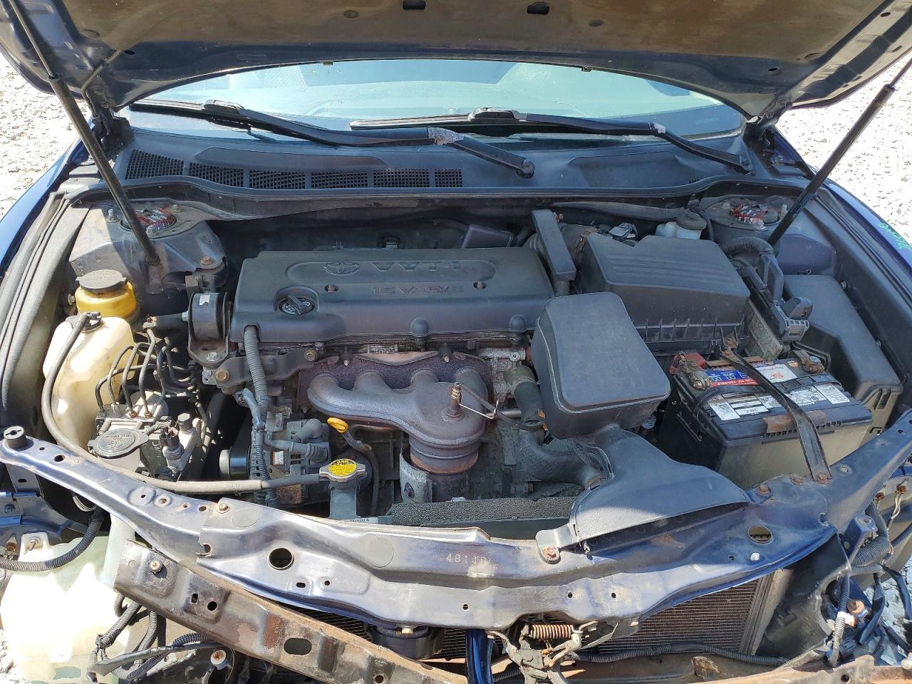 2007 Toyota Camry Le Blue vin: 4T1BE46K47U100837
