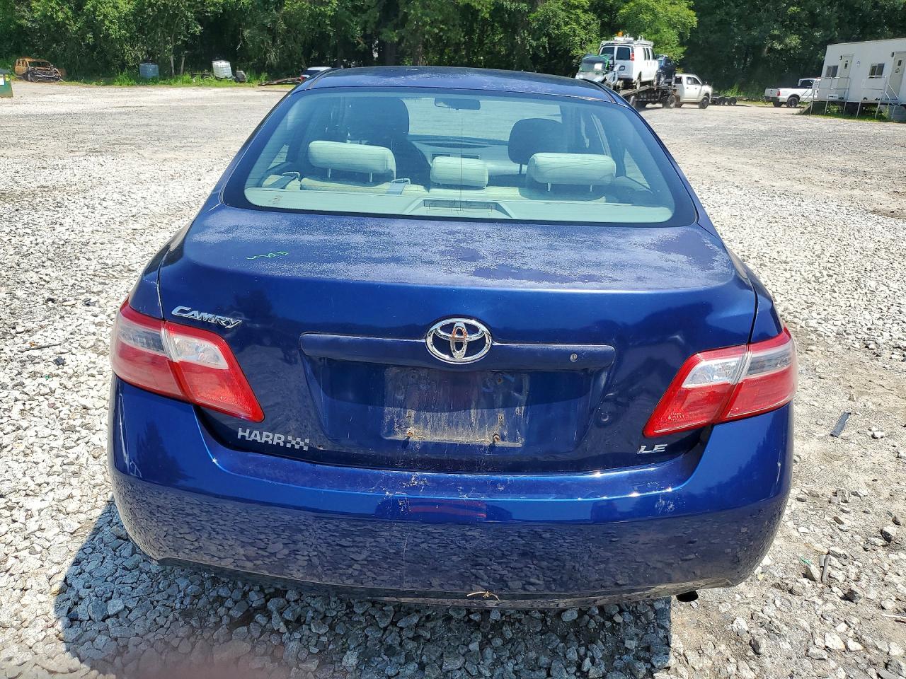2007 Toyota Camry Le Blue vin: 4T1BE46K47U100837