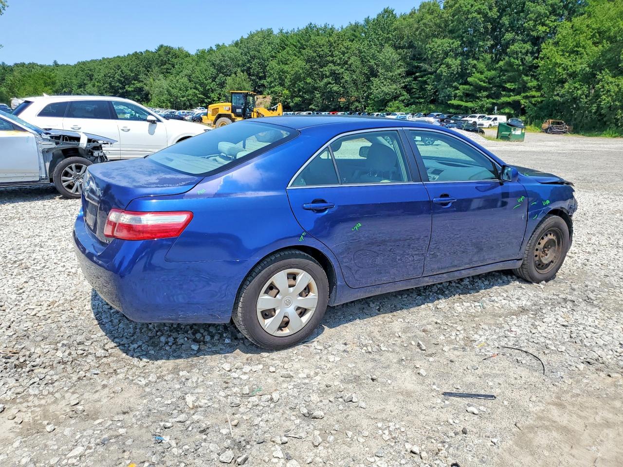 2007 Toyota Camry Le Blue vin: 4T1BE46K47U100837