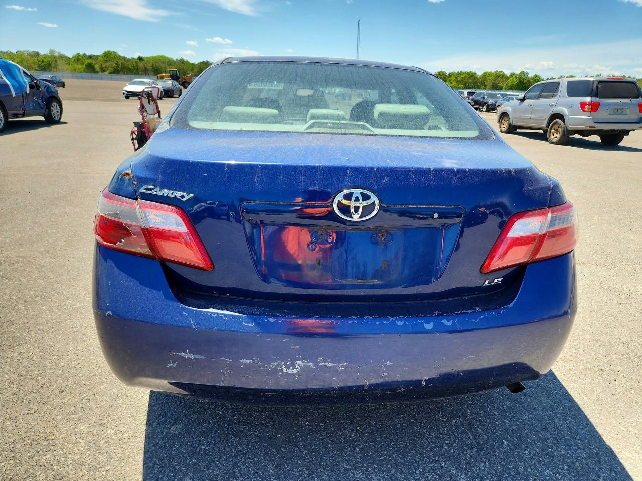 2007 Toyota Camry Le Blue vin: 4T1BE46K47U108193