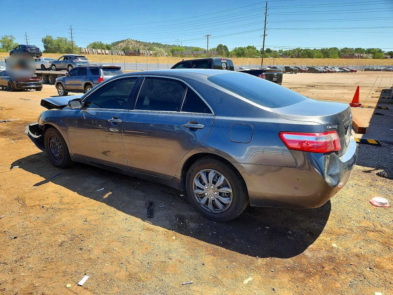 2007 Toyota Camry Le Gray vin: 4T1BE46K47U110137