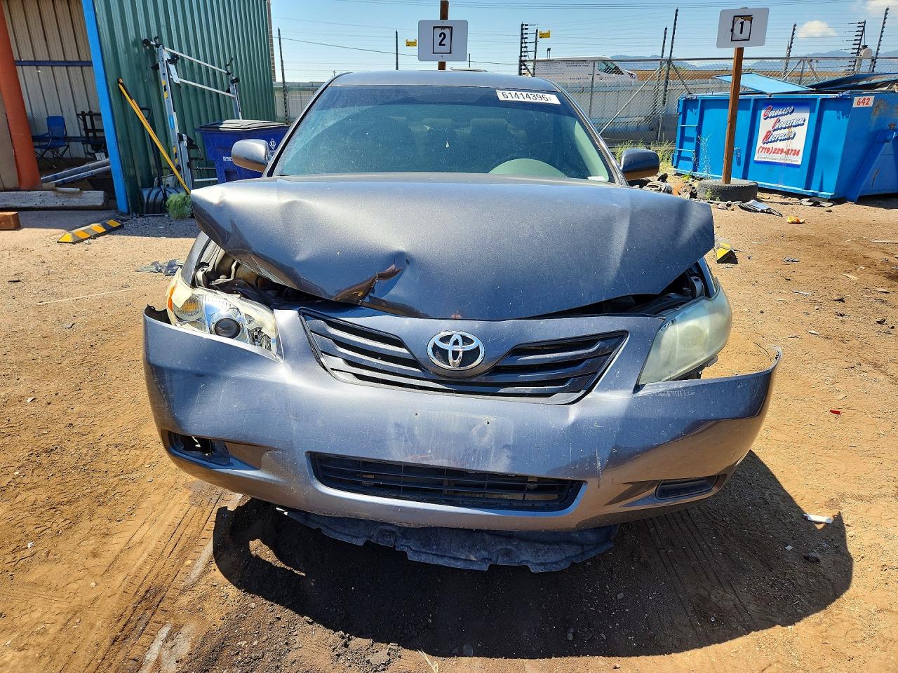 2007 Toyota Camry Le Gray vin: 4T1BE46K47U110137