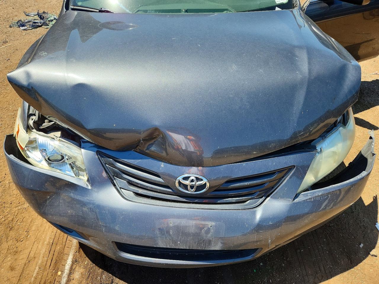 2007 Toyota Camry Le Gray vin: 4T1BE46K47U110137