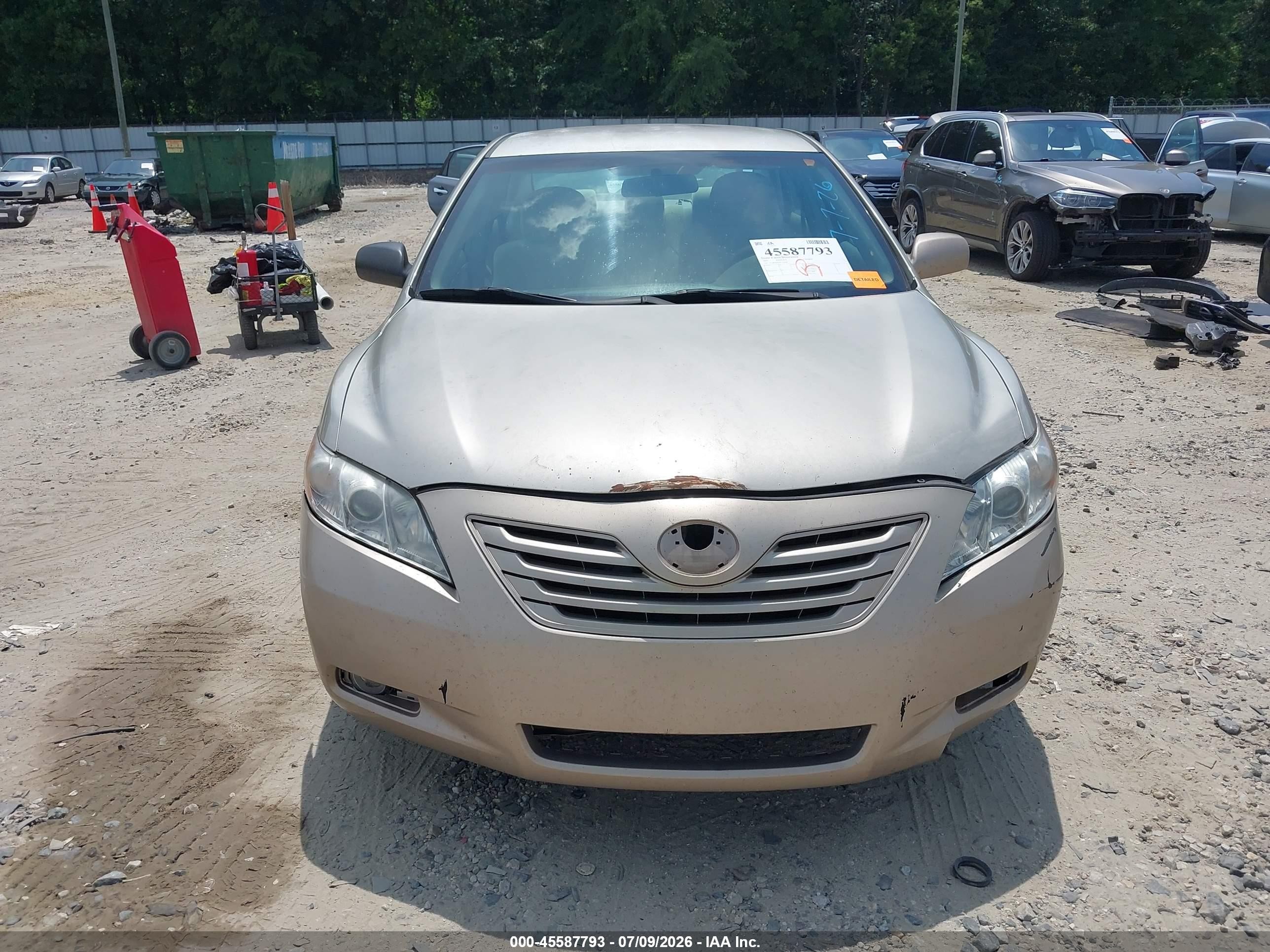 2007 Toyota Camry Le Champagne vin: 4T1BE46K47U119646