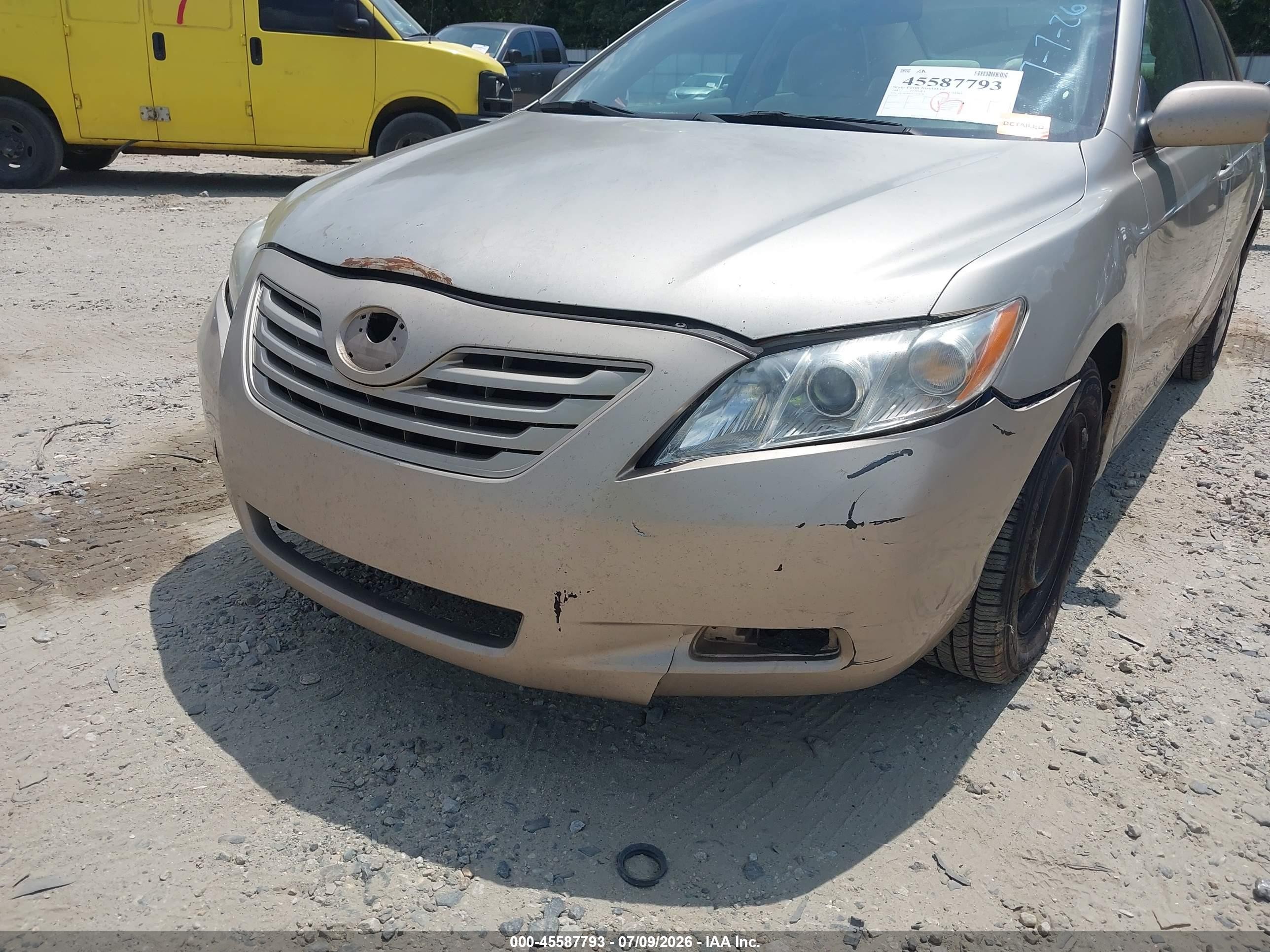 2007 Toyota Camry Le Champagne vin: 4T1BE46K47U119646