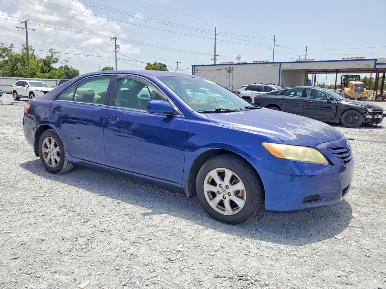 2007 Toyota Camry Le Blue vin: 4T1BE46K47U134230