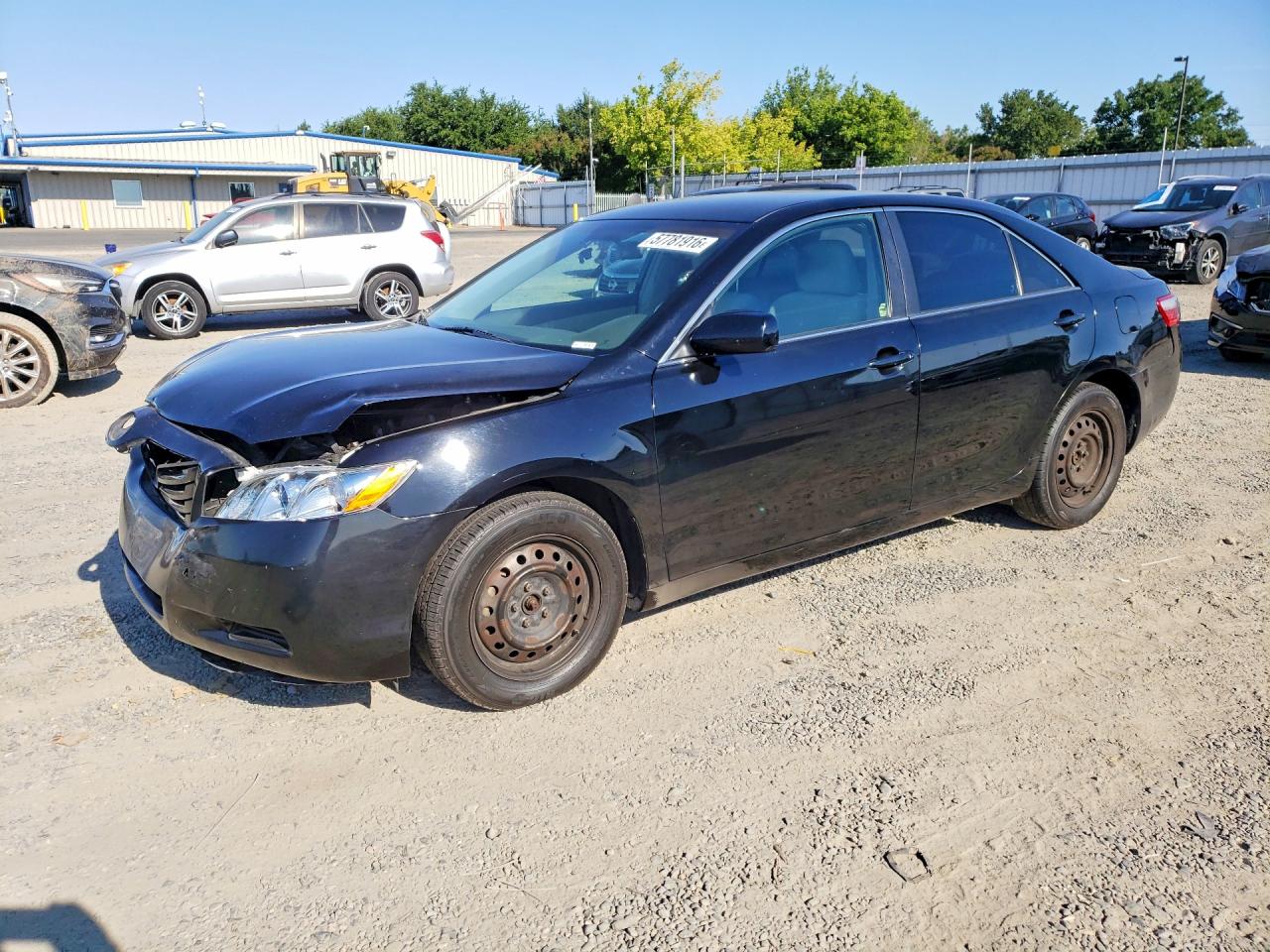 2007 Toyota Camry Le Black vin: 4T1BE46K47U148872