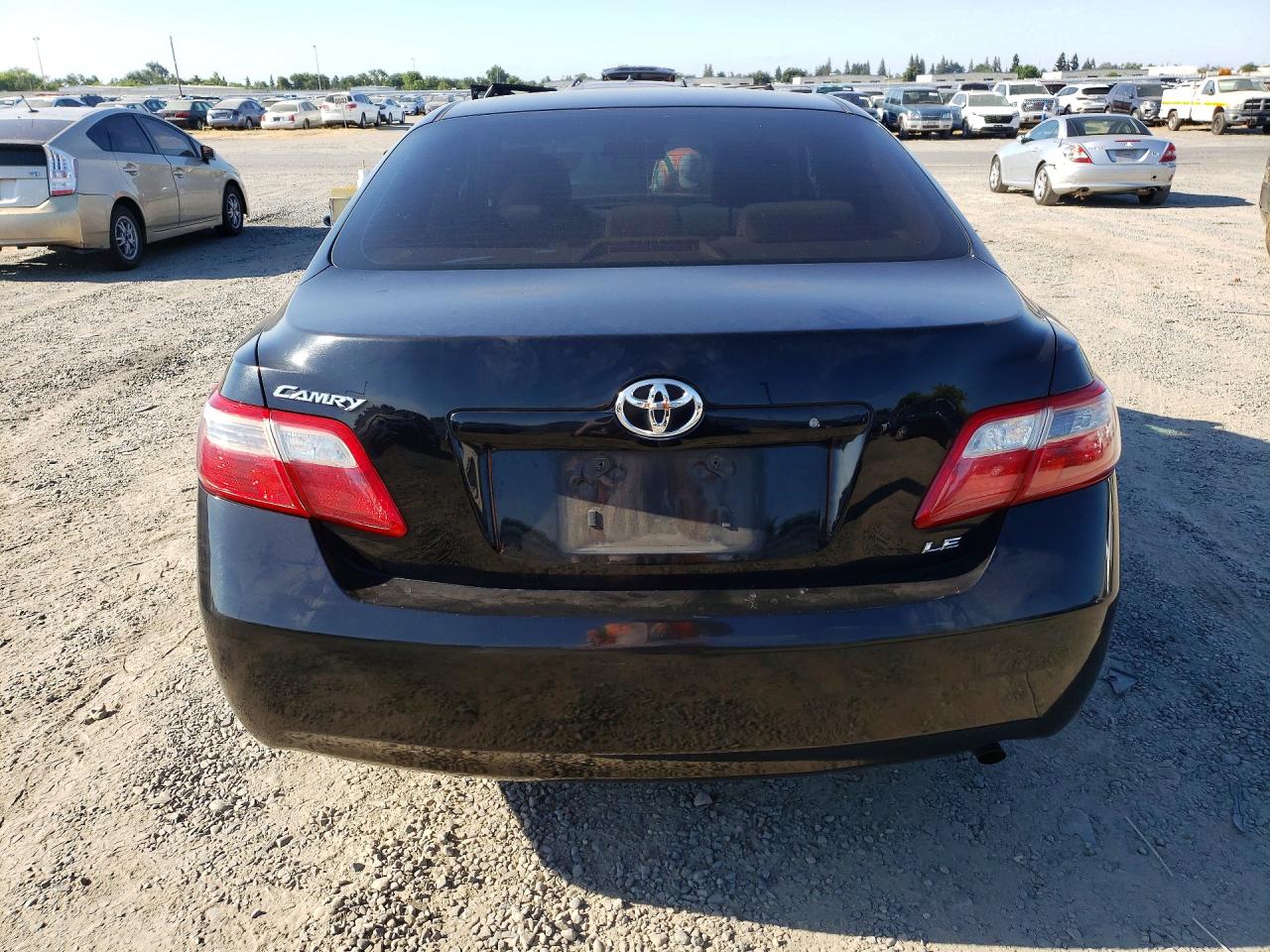 2007 Toyota Camry Le Черный vin: 4T1BE46K47U148872