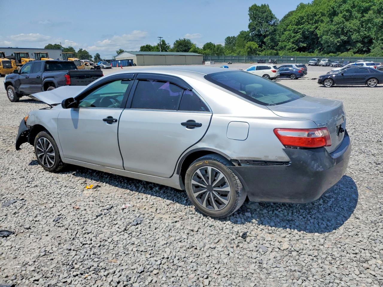 2007 Toyota Camry Le Silver vin: 4T1BE46K47U169544