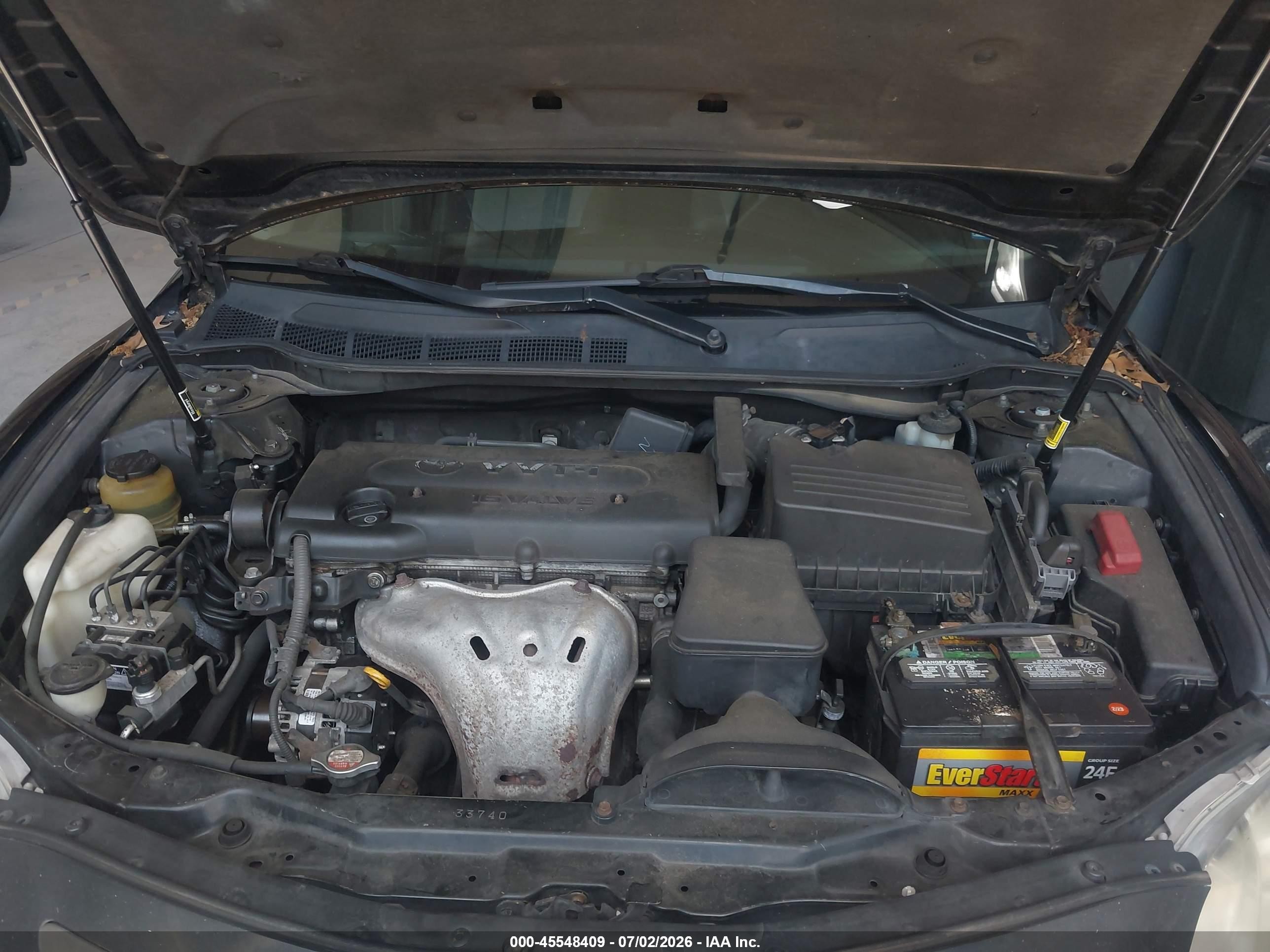 2007 Toyota Camry Se Black vin: 4T1BE46K47U170161