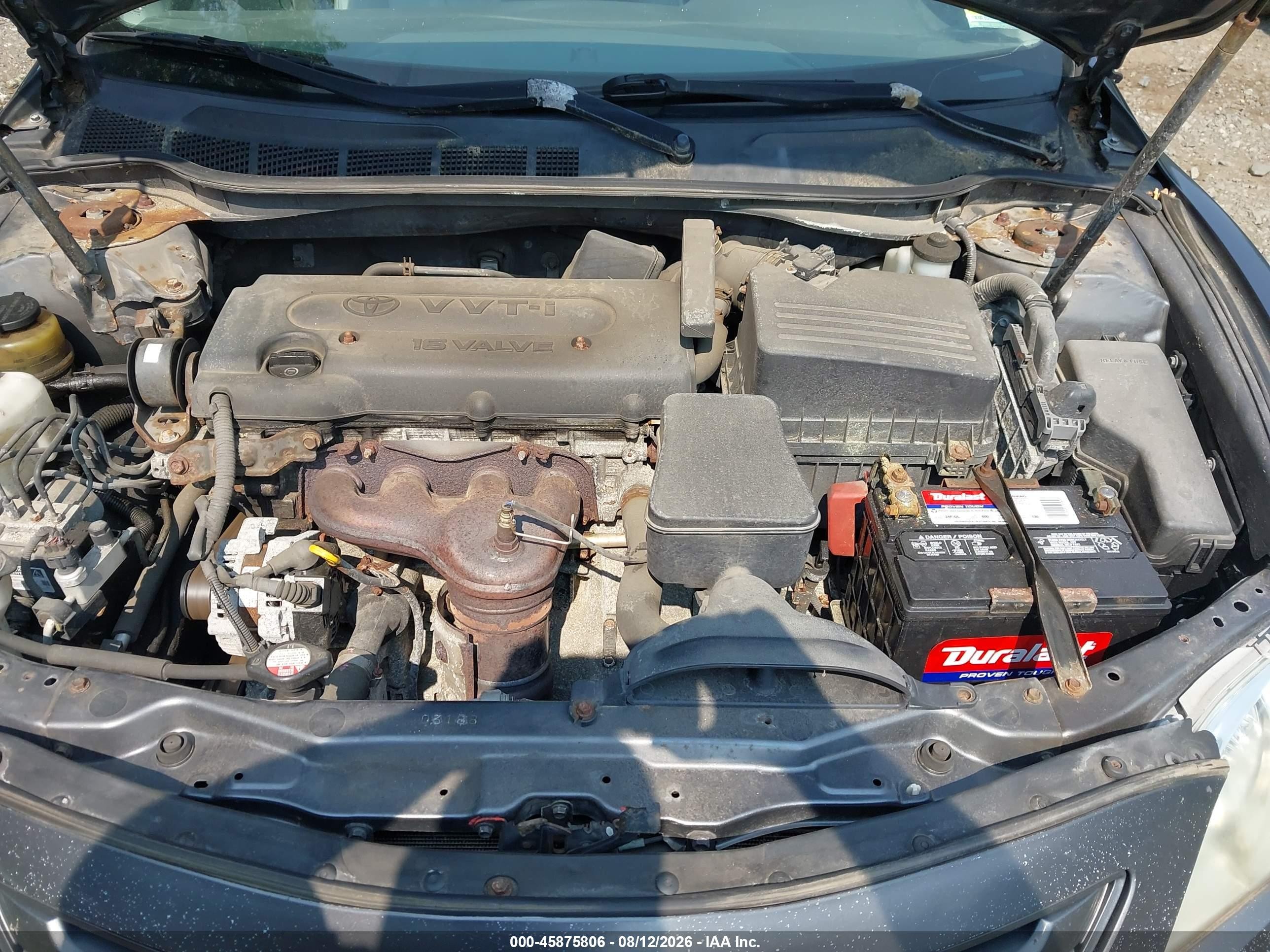 2007 Toyota Camry Le Gray vin: 4T1BE46K47U181516