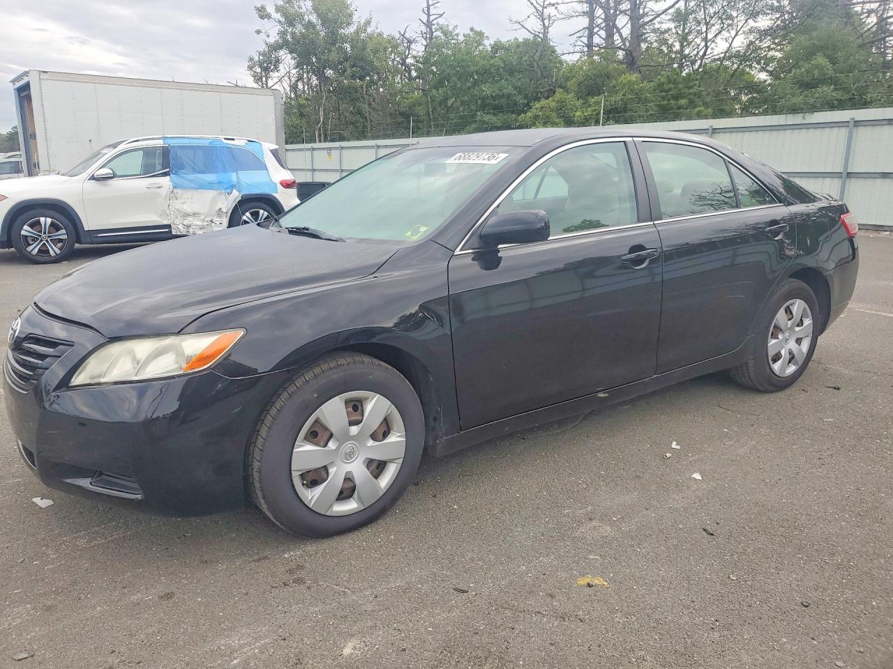 2007 Toyota Camry Le Black vin: 4T1BE46K47U184108