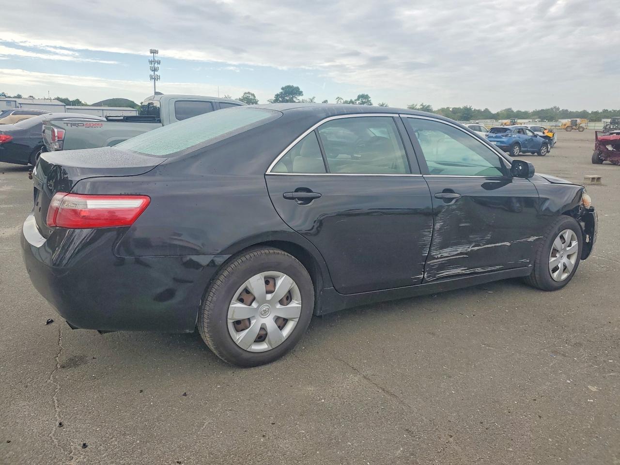 2007 Toyota Camry Le Black vin: 4T1BE46K47U184108