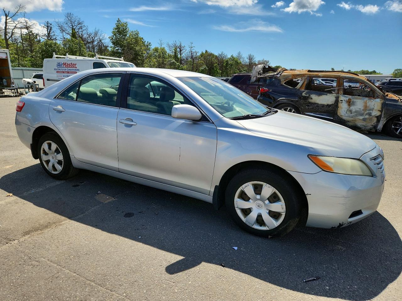2007 Toyota Camry Silver vin: 4T1BE46K47U193214