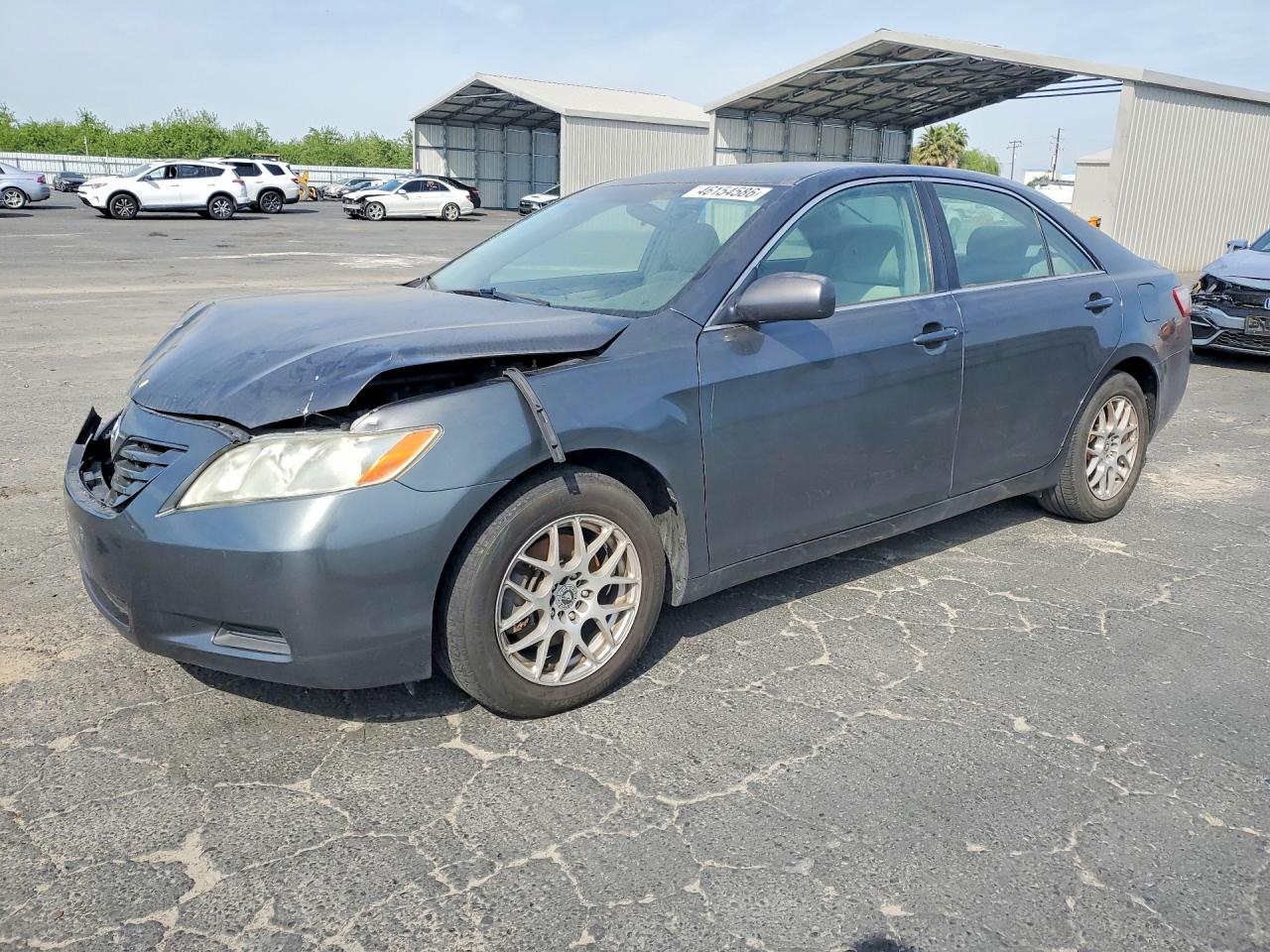 2007 Toyota Camry Le Gray vin: 4T1BE46K47U518461