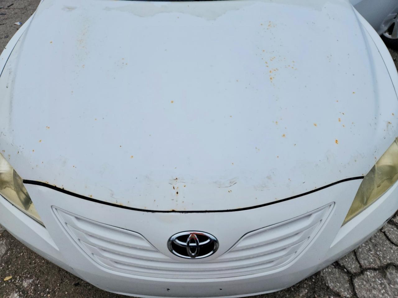 2007 Toyota Camry Le White vin: 4T1BE46K47U556921