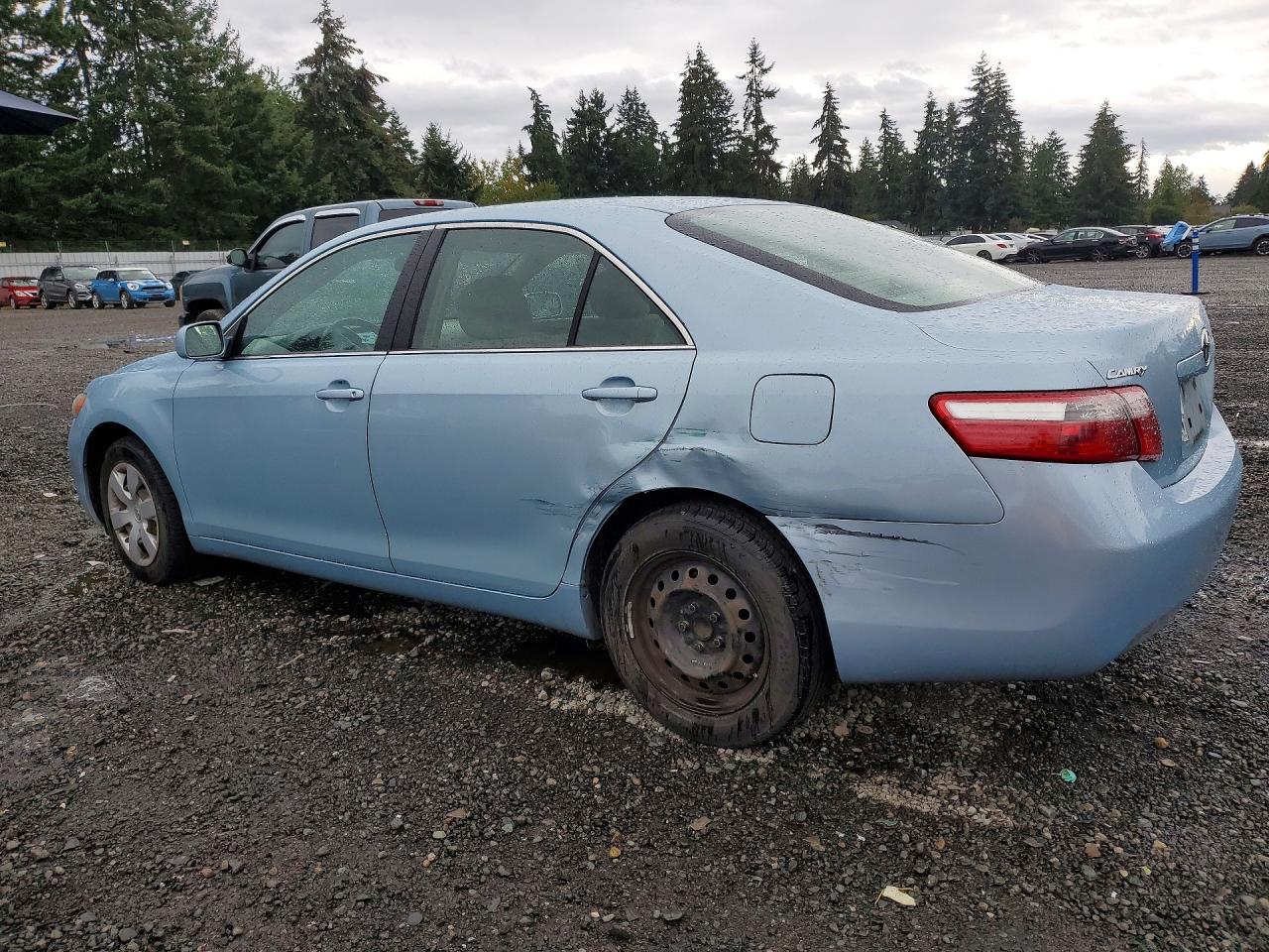 2007 Toyota Camry Le Blue vin: 4T1BE46K47U558264