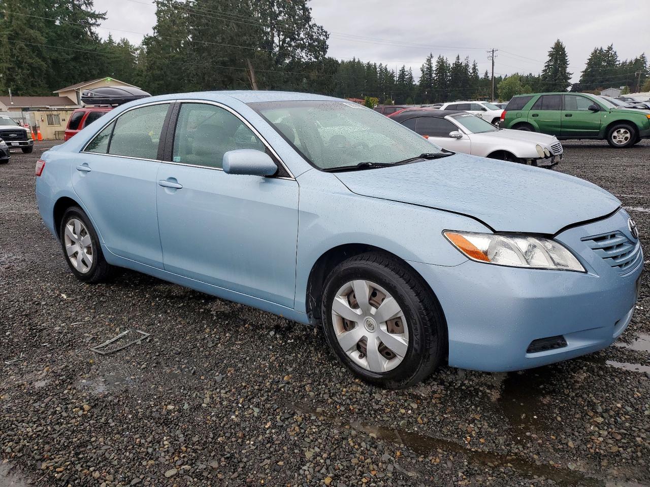 2007 Toyota Camry Le Blue vin: 4T1BE46K47U558264