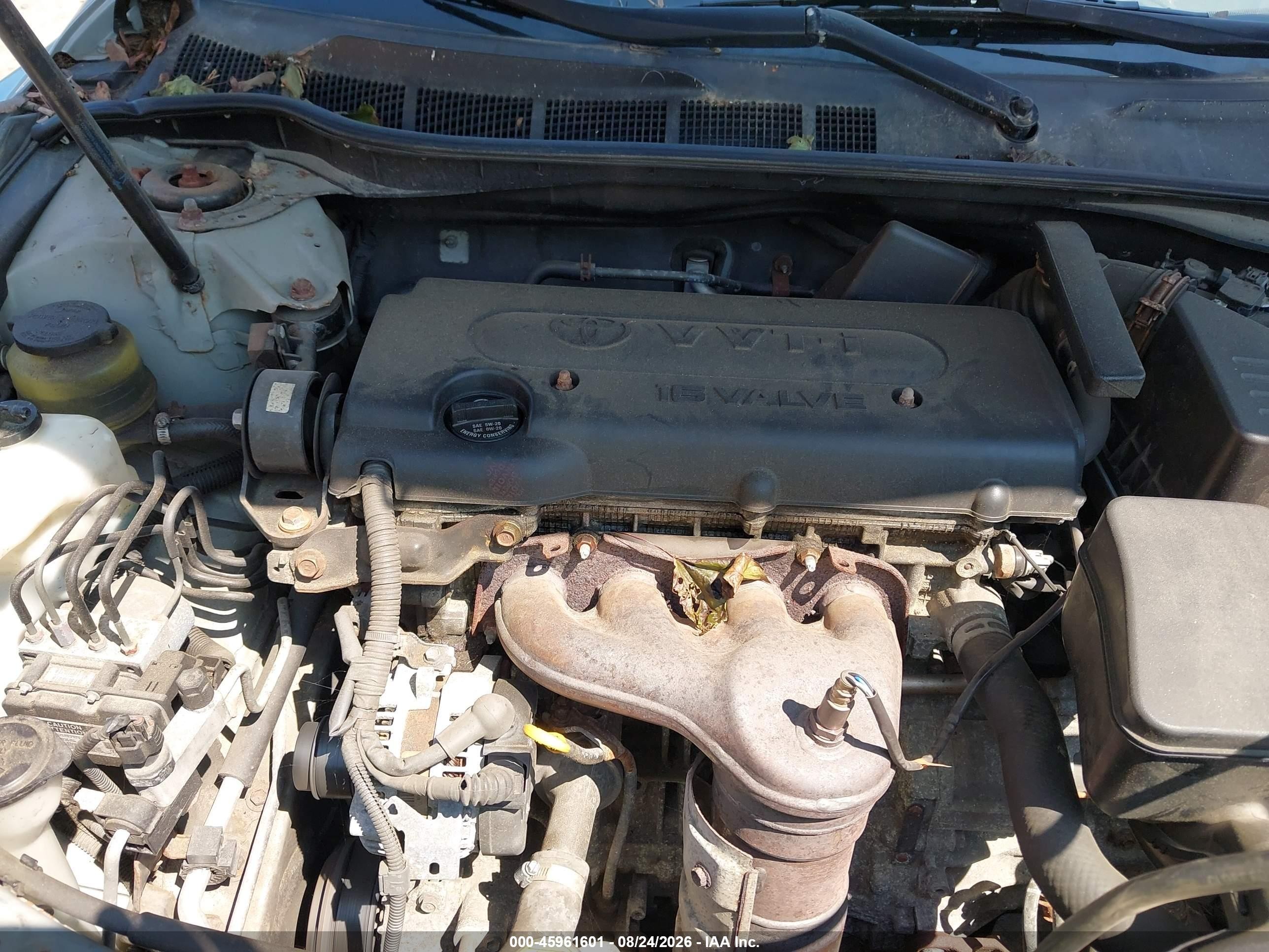 2007 Toyota Camry Le Silver vin: 4T1BE46K47U562282