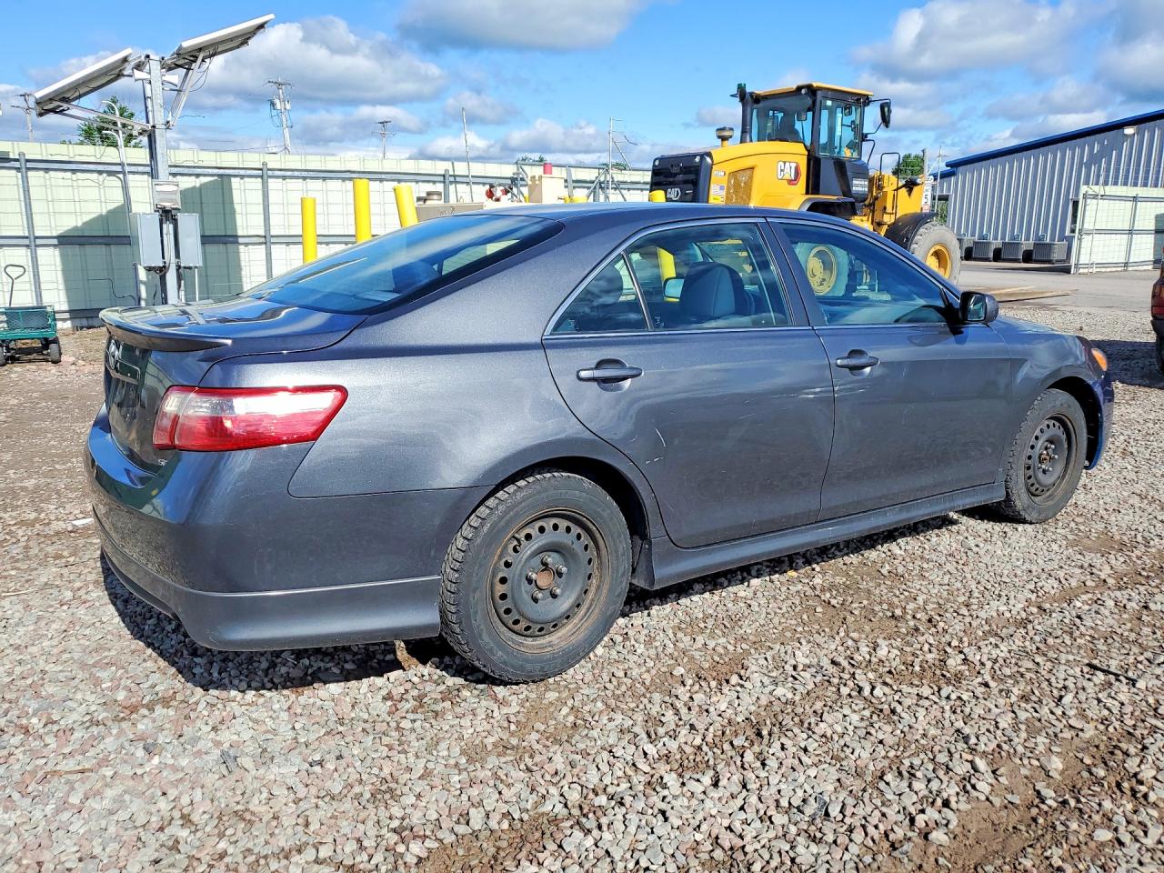 2007 Toyota Camry Se Gray vin: 4T1BE46K47U570558