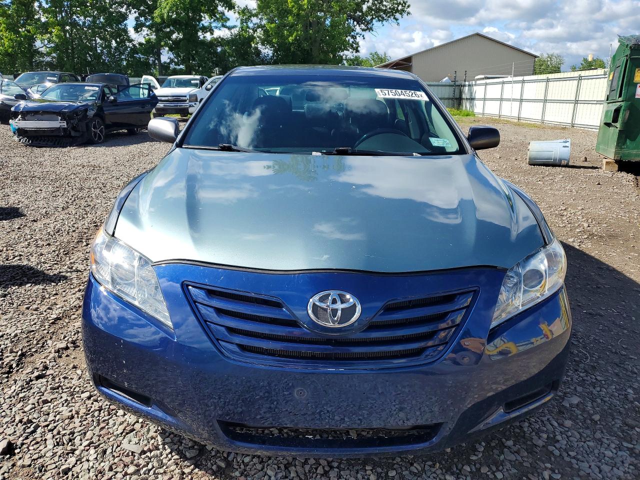 2007 Toyota Camry Se Gray vin: 4T1BE46K47U570558