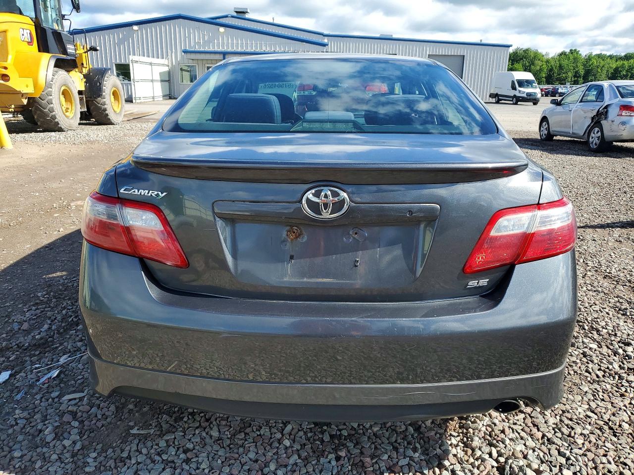 2007 Toyota Camry Se Gray vin: 4T1BE46K47U570558