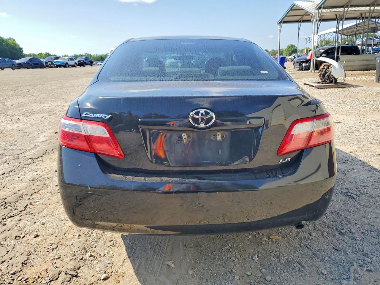 2007 Toyota Camry Le Black vin: 4T1BE46K47U573461