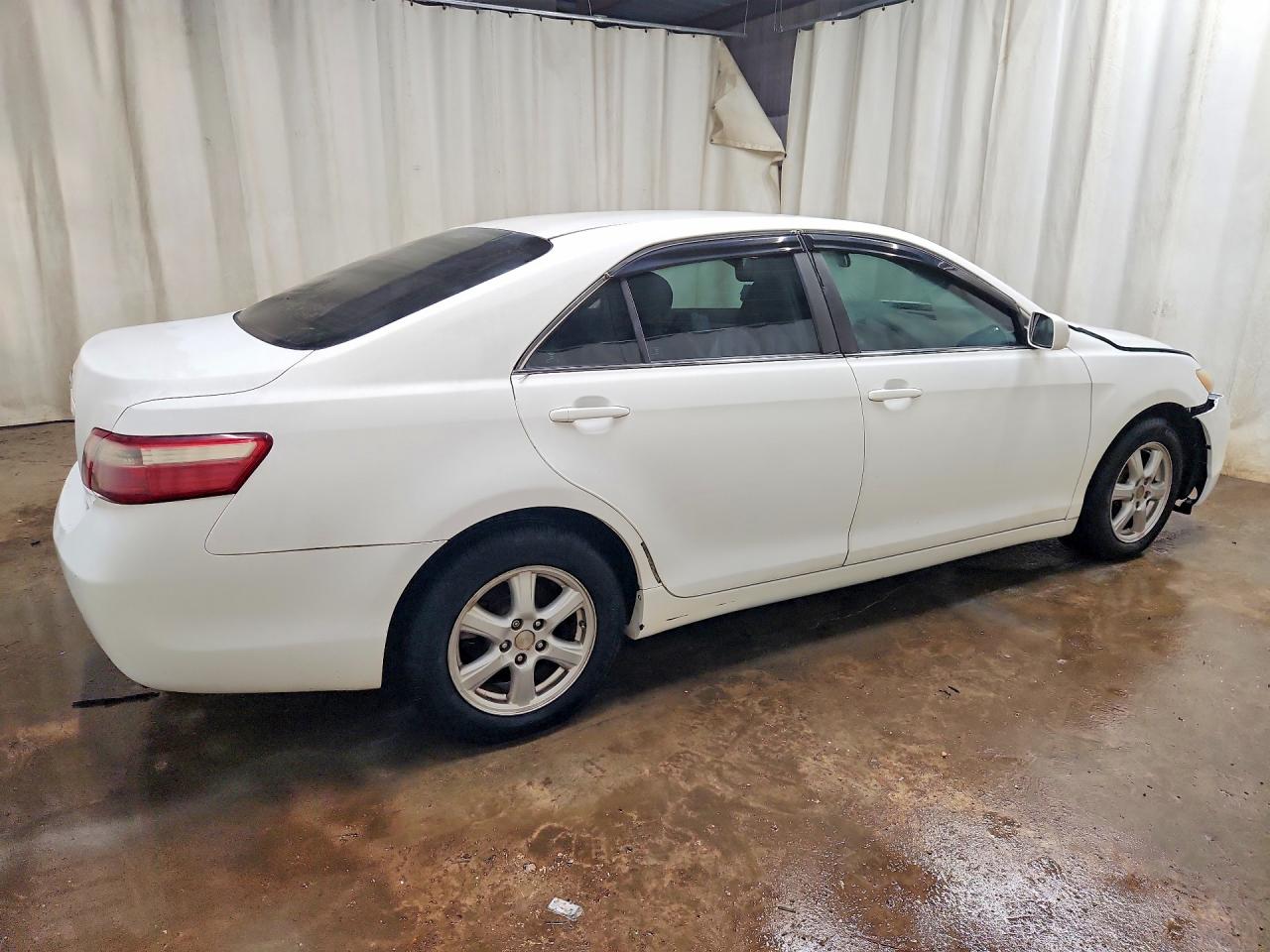 2007 Toyota Camry Ce White vin: 4T1BE46K47U577087