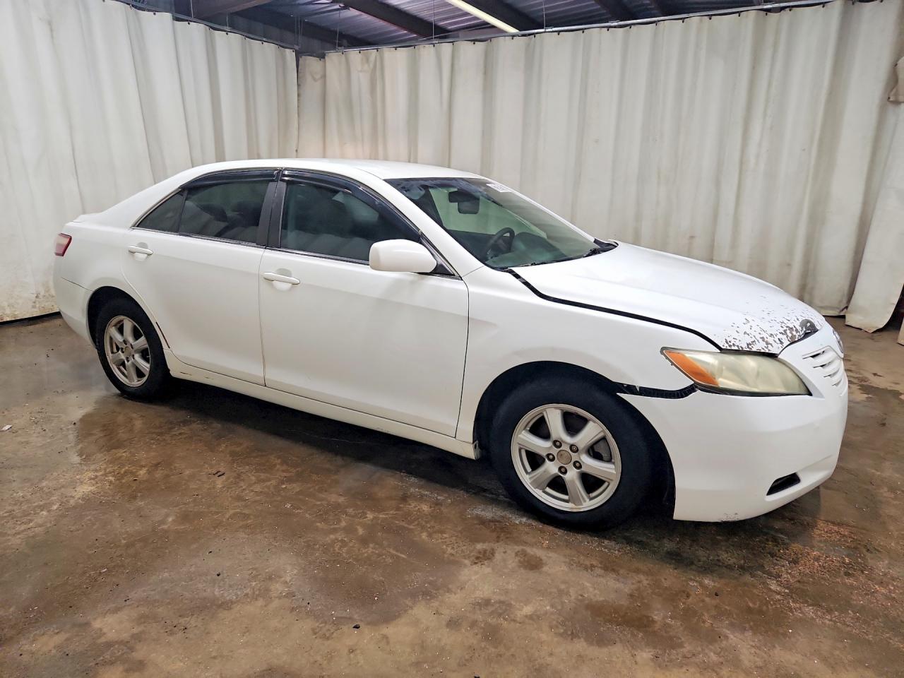 2007 Toyota Camry Ce White vin: 4T1BE46K47U577087