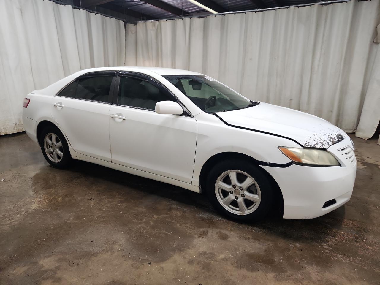 2007 Toyota Camry Ce White vin: 4T1BE46K47U577087 Damage: Front Bumper, Broken, Replacement Required
