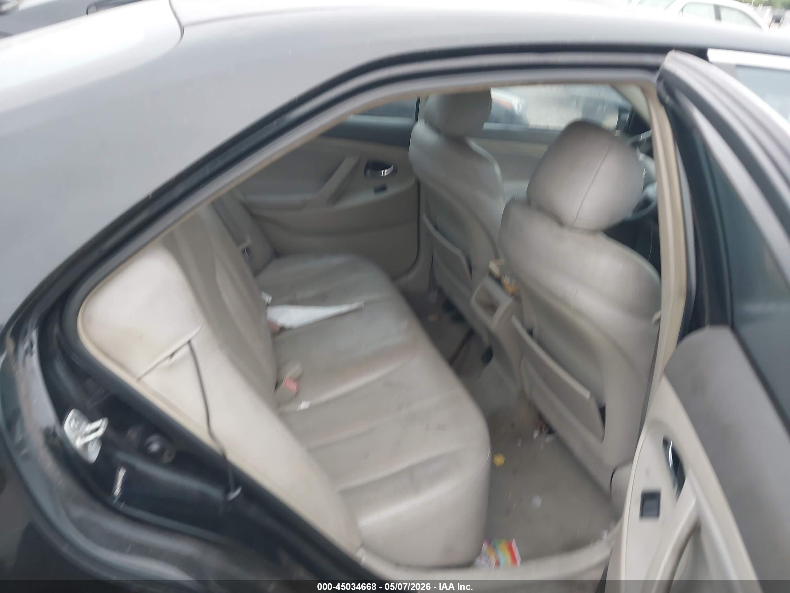 2007 Toyota Camry Le Черный vin: 4T1BE46K47U578093