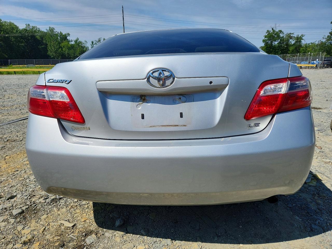 2007 Toyota Camry Le Silver vin: 4T1BE46K47U595203