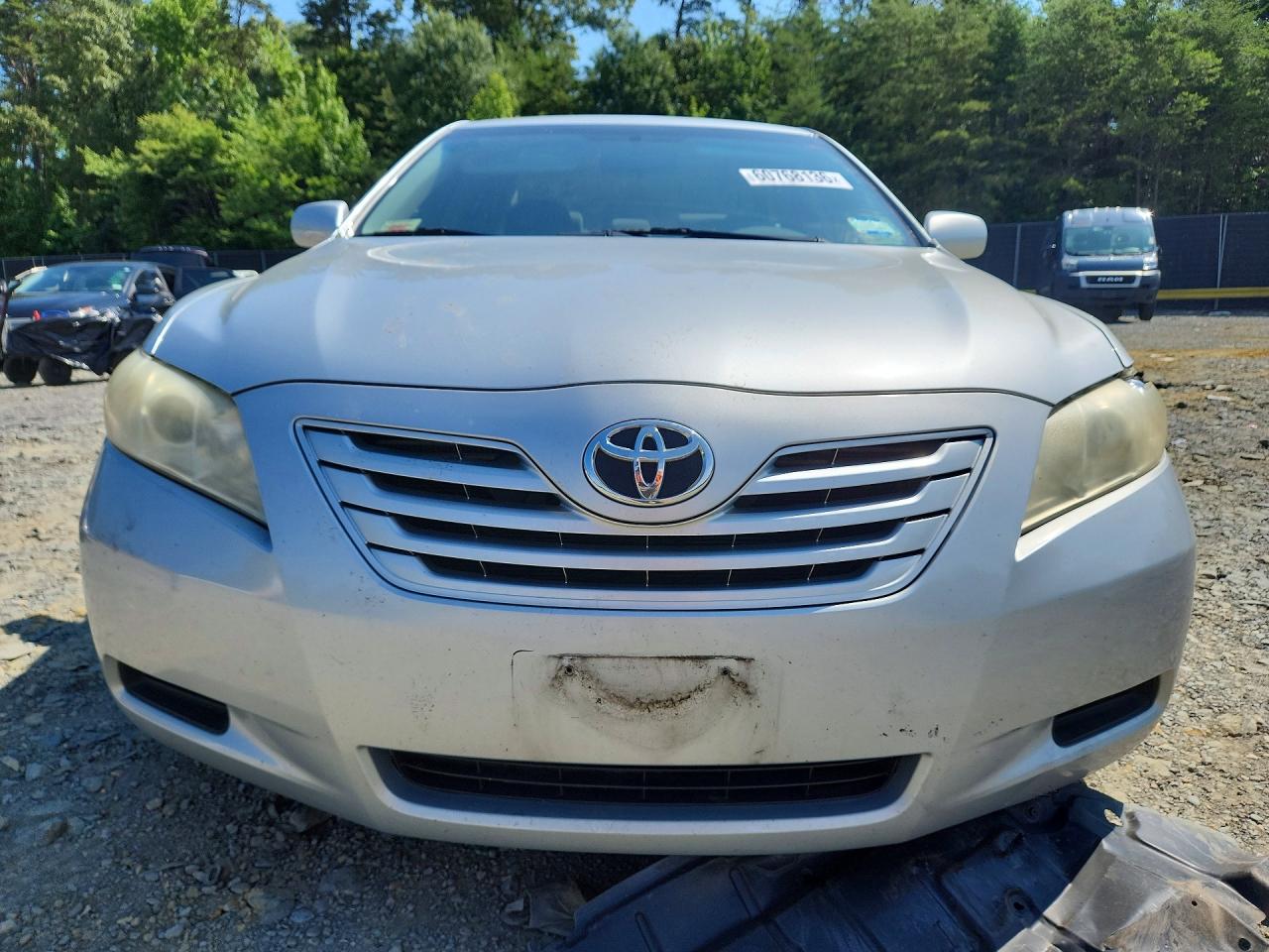 2007 Toyota Camry Le Silver vin: 4T1BE46K47U595203