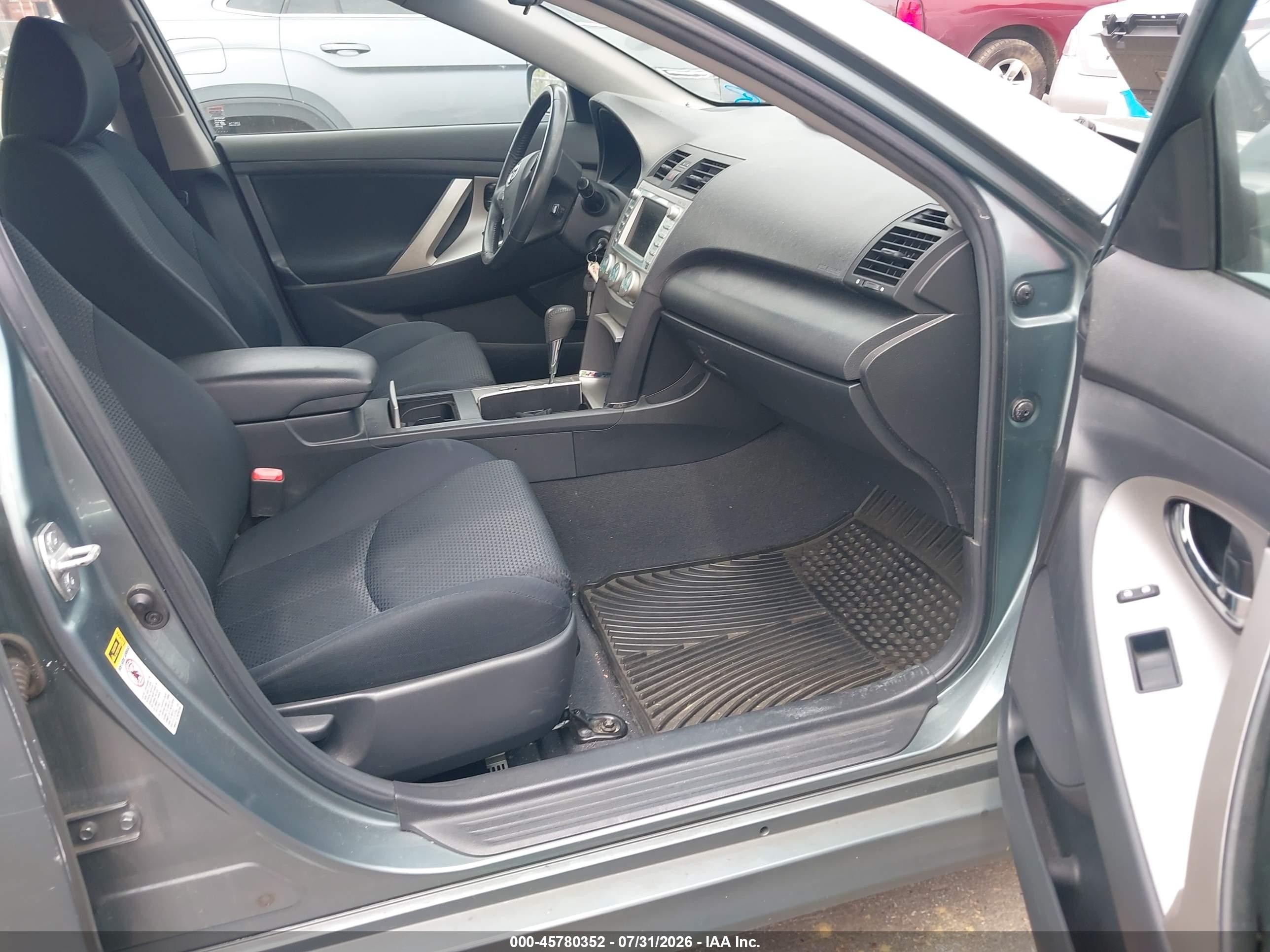 2007 Toyota Camry Se Green vin: 4T1BE46K47U601095