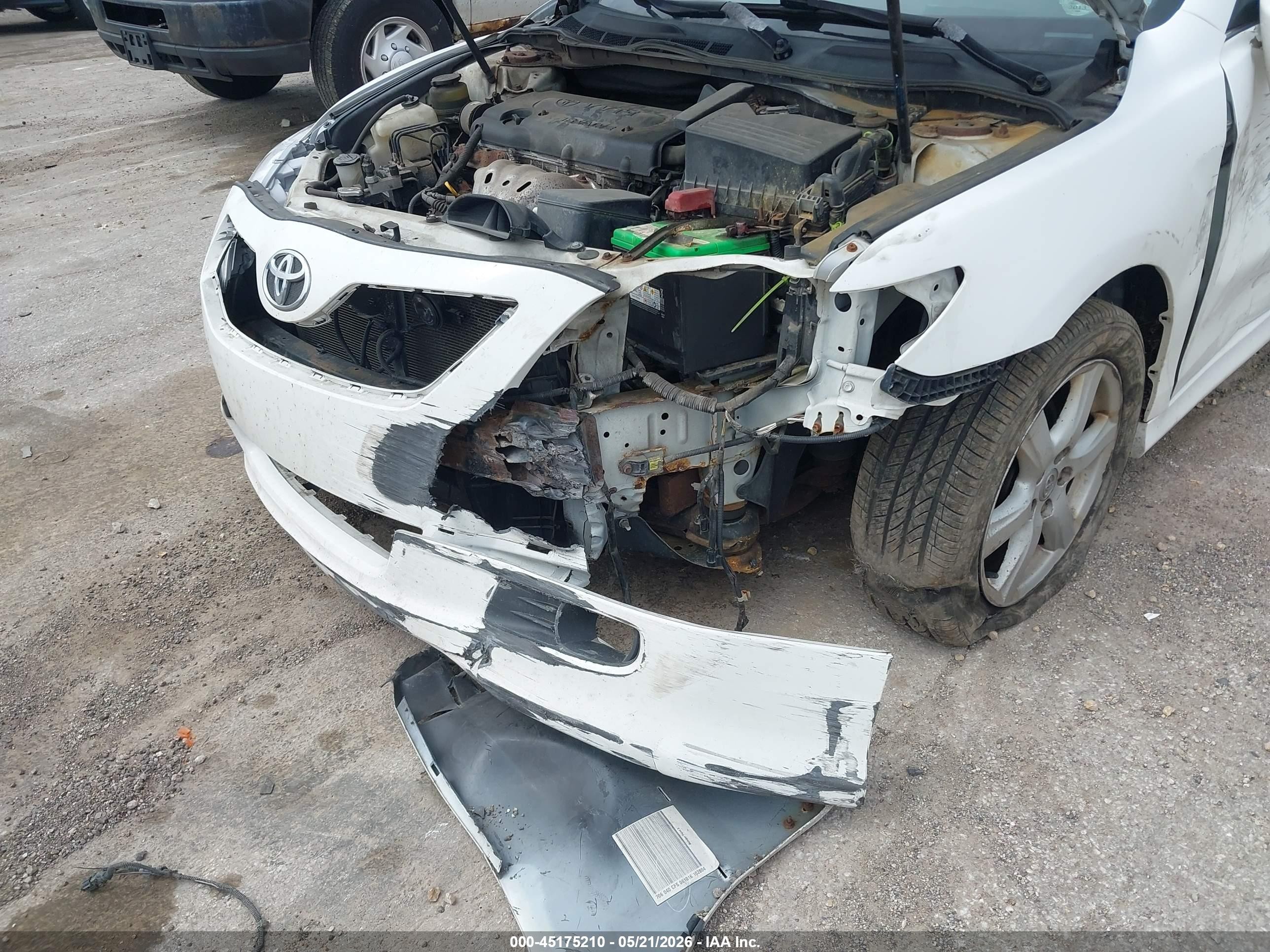 2007 Toyota Camry Se White vin: 4T1BE46K47U609424