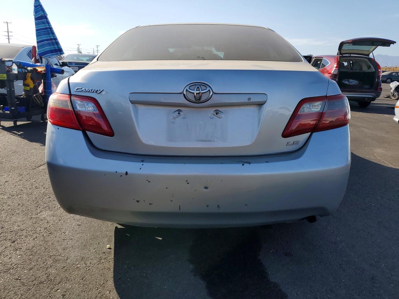 2007 Toyota Camry Le Silver vin: 4T1BE46K47U636154