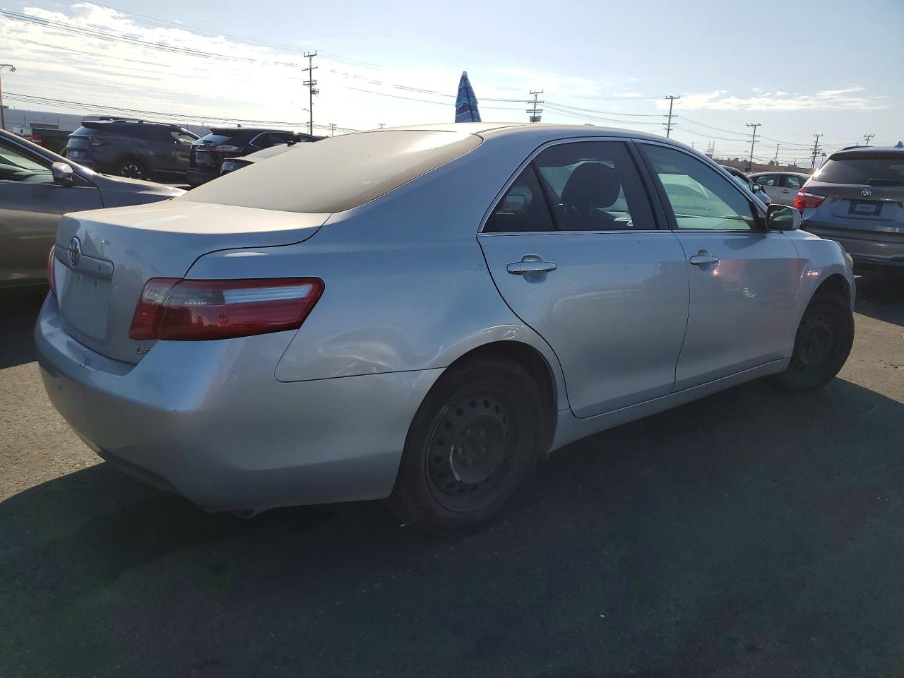 2007 Toyota Camry Le Silver vin: 4T1BE46K47U636154