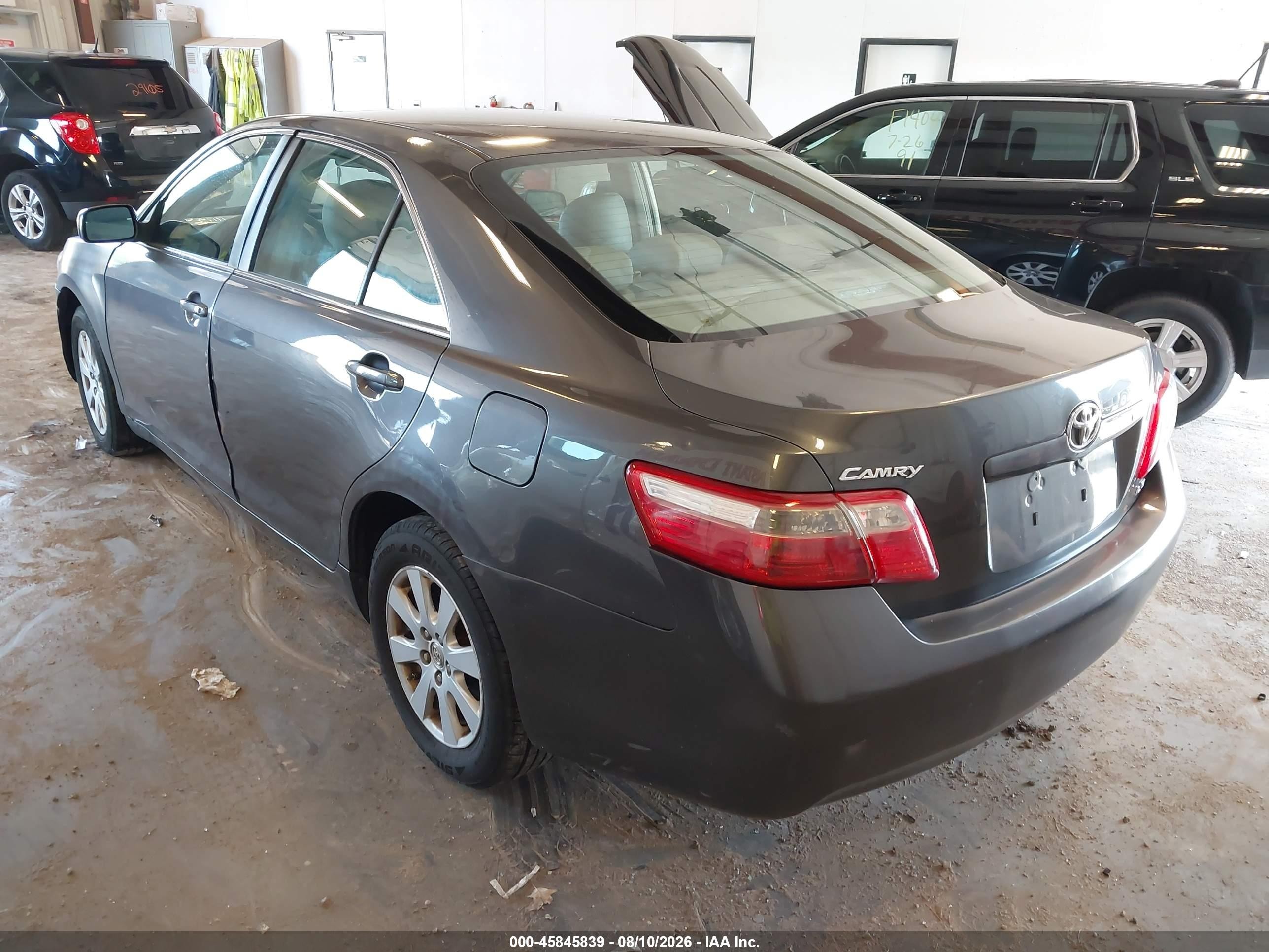 2007 Toyota Camry Le Серый vin: 4T1BE46K47U638373