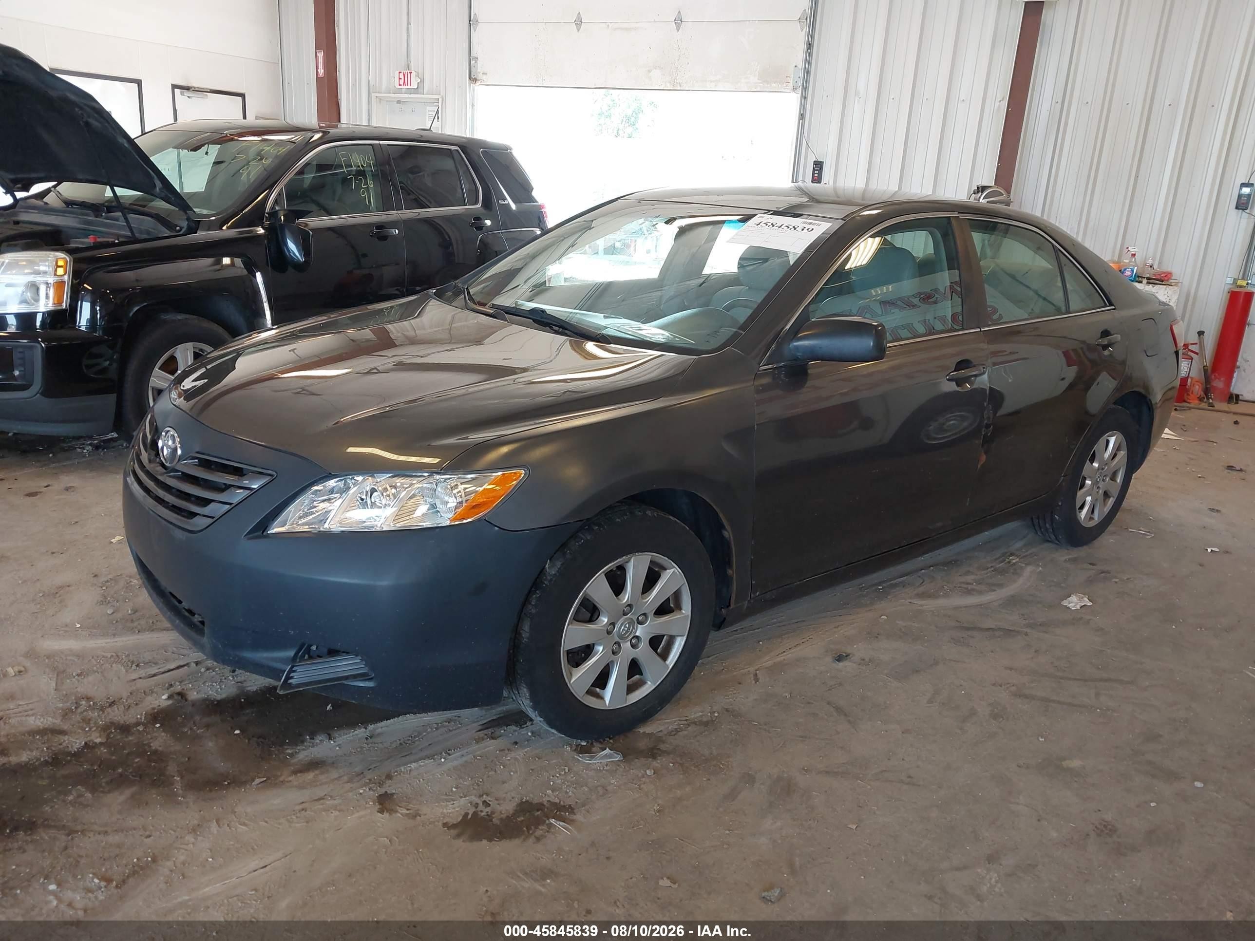 2007 Toyota Camry Le Серый vin: 4T1BE46K47U638373