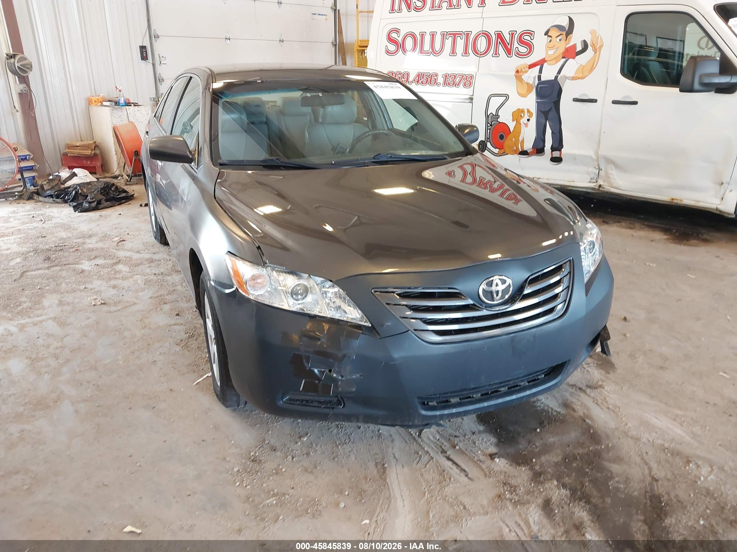 2007 Toyota Camry Le Серый vin: 4T1BE46K47U638373