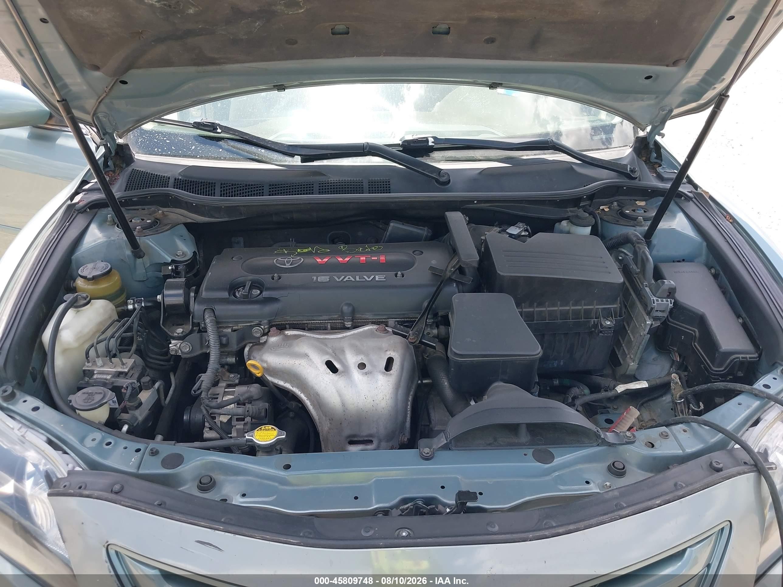 2007 Toyota Camry Le Blue vin: 4T1BE46K47U640737
