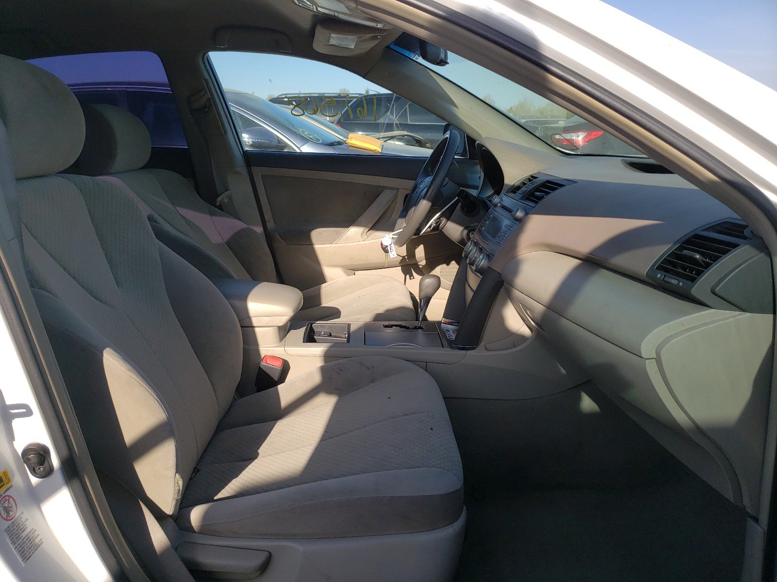 2007 Toyota Camry Le White vin: 4T1BE46K47U645985