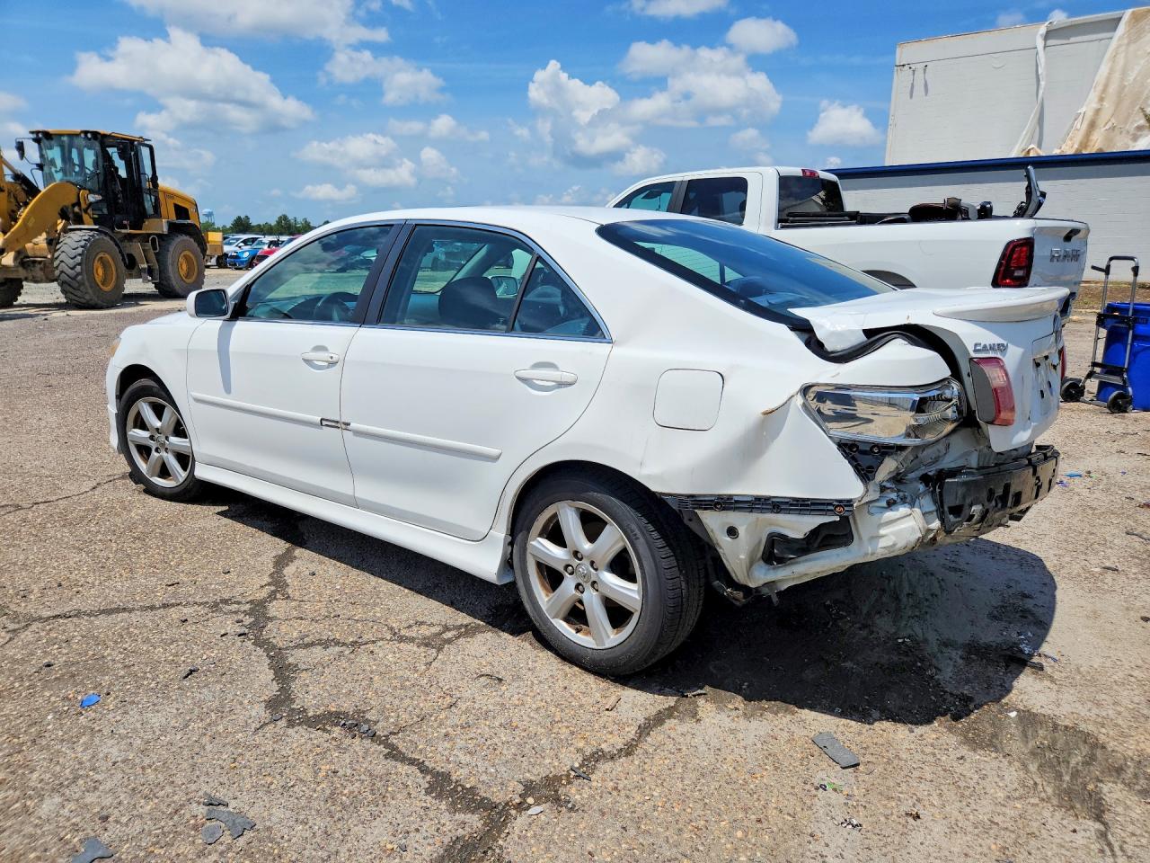 2007 Toyota Camry White vin: 4T1BE46K47U655545