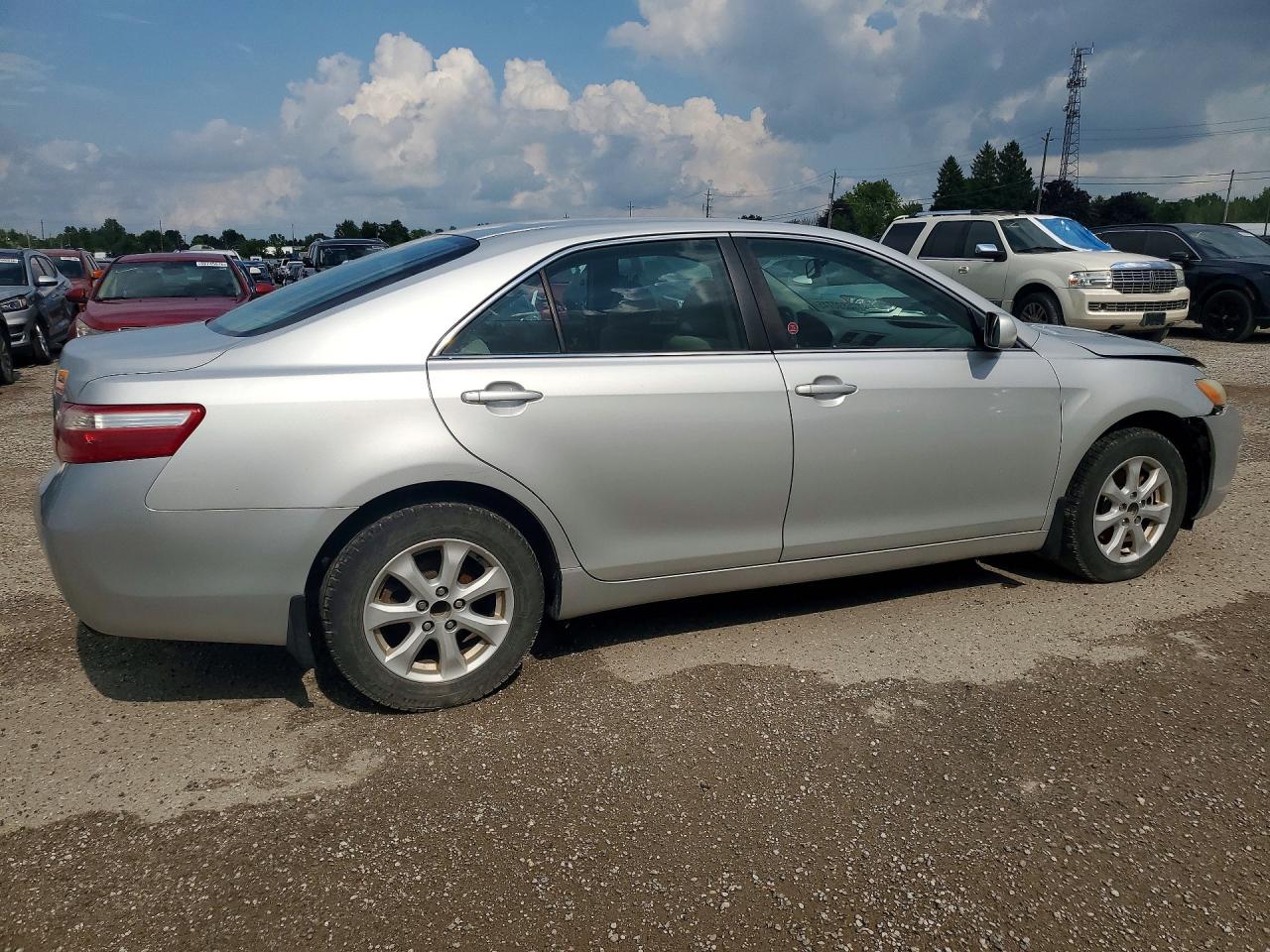 2007 Toyota Camry Ce Silver vin: 4T1BE46K47U657148