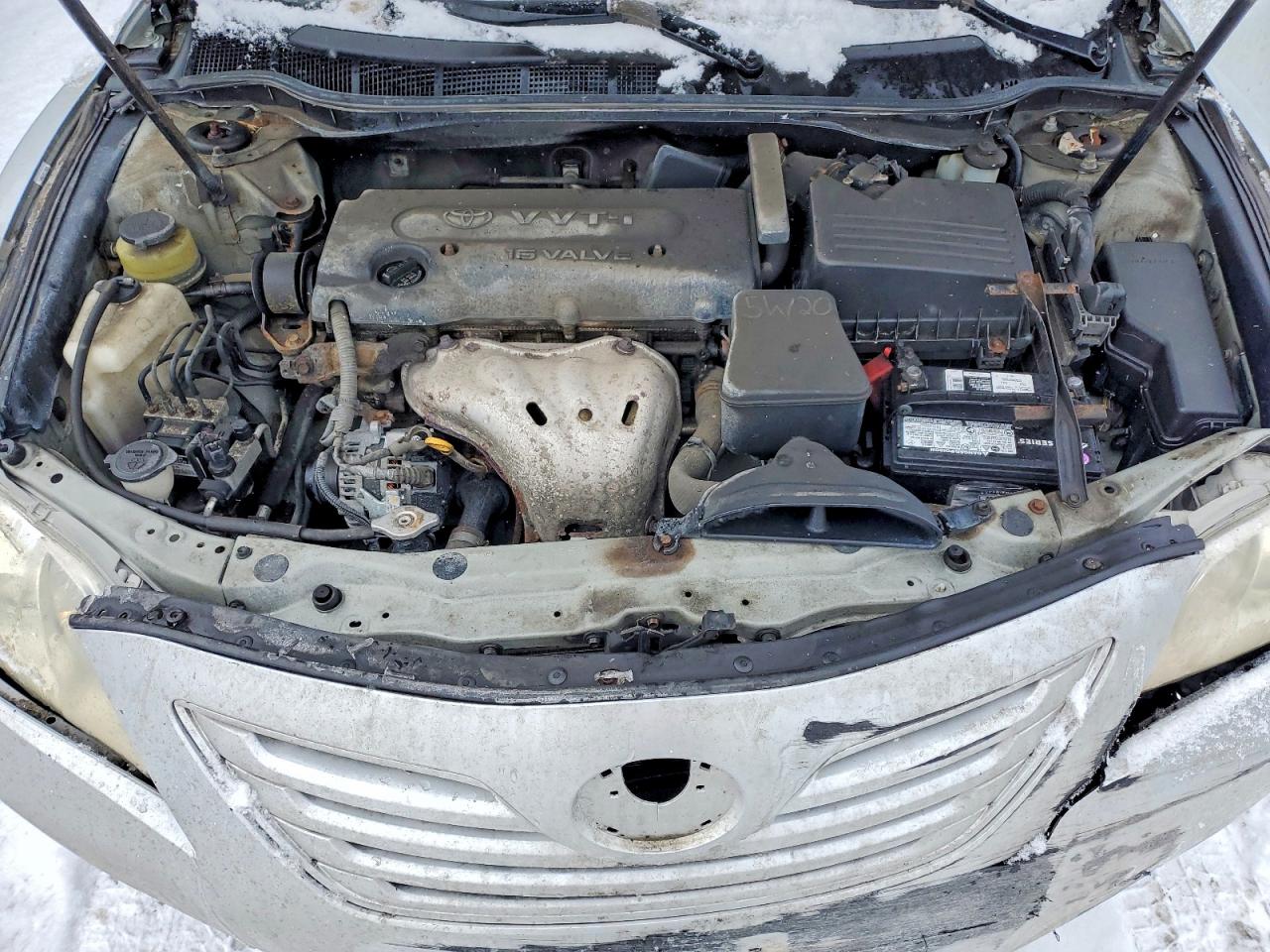 2007 Toyota Camry Ce Silver vin: 4T1BE46K47U657148