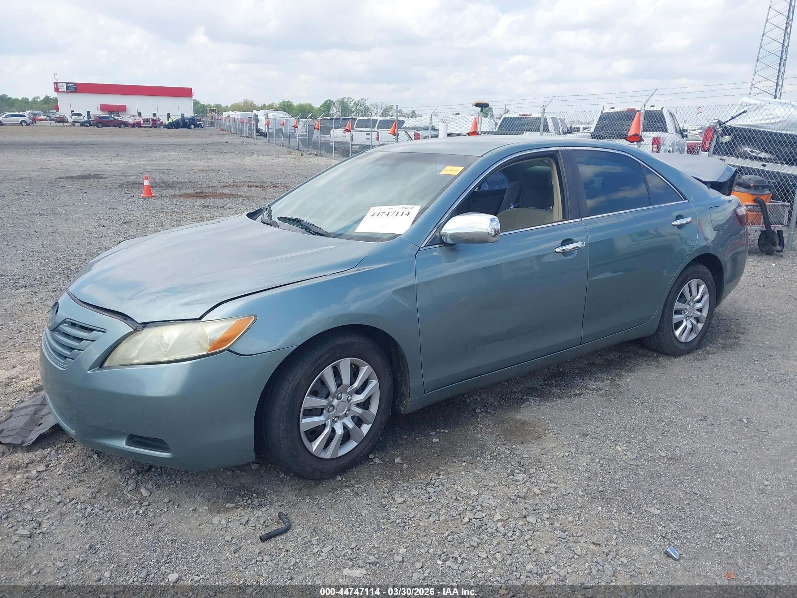 2007 Toyota Camry Le Teal vin: 4T1BE46K47U679697