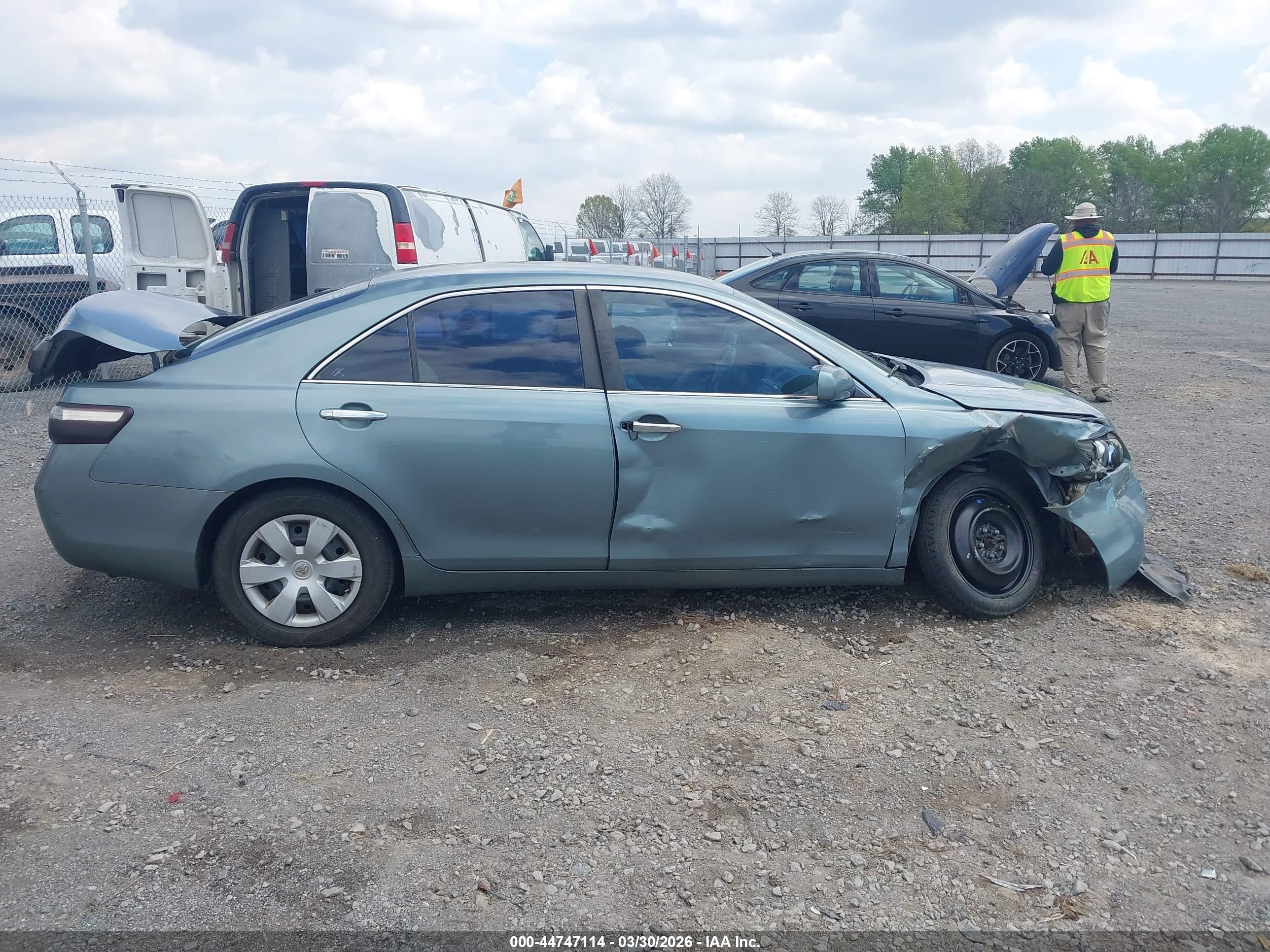 2007 Toyota Camry Le Teal vin: 4T1BE46K47U679697