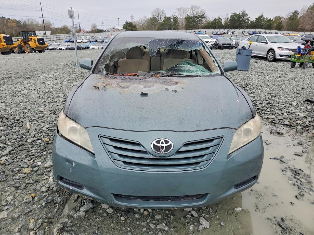 2007 Toyota Camry Le Зеленый vin: 4T1BE46K47U713525